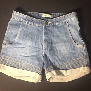 Geren Ford High Waisted Denim Shorts